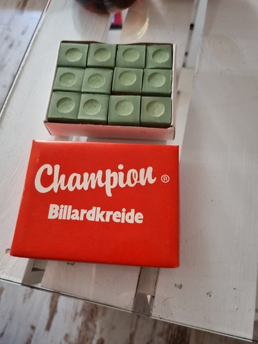 Champion billiard kreide grün - kreide,