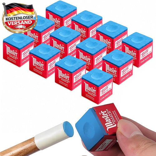 Stück billardkreide - 12,